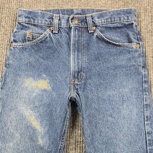 Vintage Levis 532 Jeans Mens 32x30 Blue High Rise Straight Orange‎ Tab Denim 80s